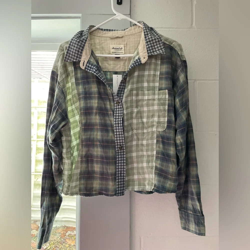 NWT American Eagle Button up - Picture 1 of 4